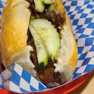 Beef Bahn Mi