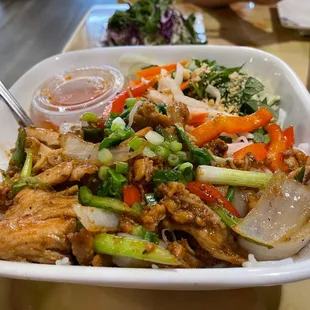 B9. Lemongrass Chicken Bowl