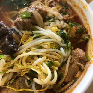 Beef and Ox tail P15. Oxtail Noodle Soup/Pho Duoi Bo