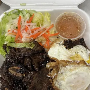 C3. Grilled Beef Short Ribs And Egg