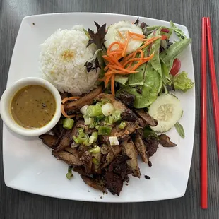 Grilled Chicken w/ Rice
