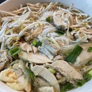 Dark Meat Noodle Soup