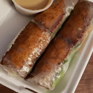 A3. Tofu Spring Rolls