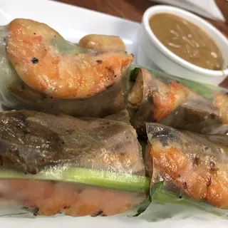A6. Shrimp Spring Rolls