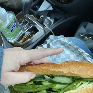 Banh Mi Caramelized Pork Belly