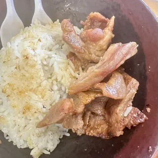 Kid's Rice with Grilled Pork
