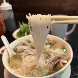 Perfect pho noodles!