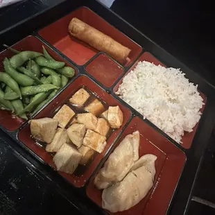 B1. Teriyaki Chicken Bento Box