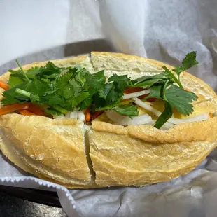 Banh mi veggie