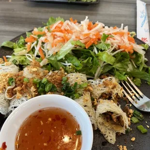 Banh hoi grilled pork fine vermicelli