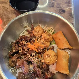 R8. Cơm/Bún Cha Gio Thit Nuong (Vermicelli instead of rice)