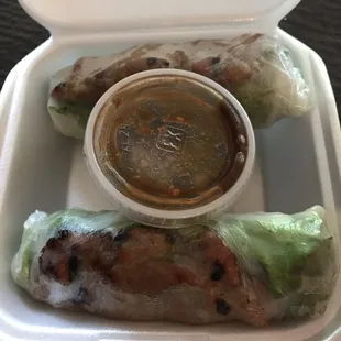 Fresh spring rolls