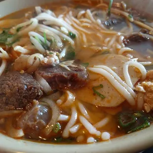 Bún bò Huế is great. A must try