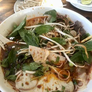 13. Spicy Beef Soup Bun Bo Hue