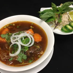 Beef stew, w/ yellow noodles