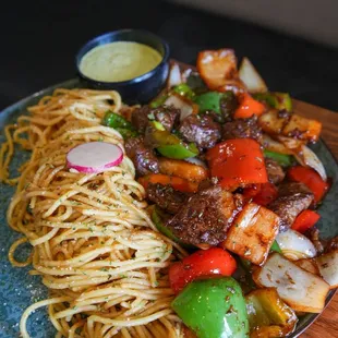 steak, food