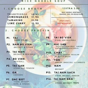 PHO - Rice Noodle Soup