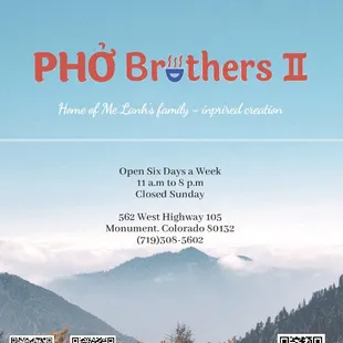 Updated menu May 2020