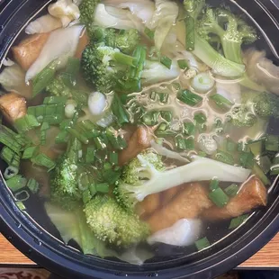 Vegetarian pho