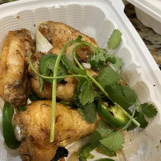 A6. Salt and Pepper Chicken Wings