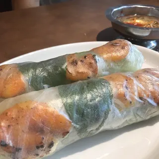 A12. Grilled Shrimp Spring Rolls