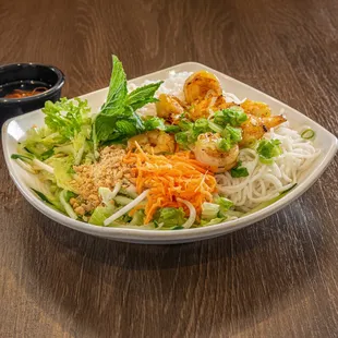 Shrimp Vermicelli Noodle Bowl