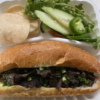 Lemongrass Beef Sandwich