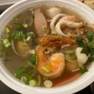 17. Seafood Soup with Clear Noodle