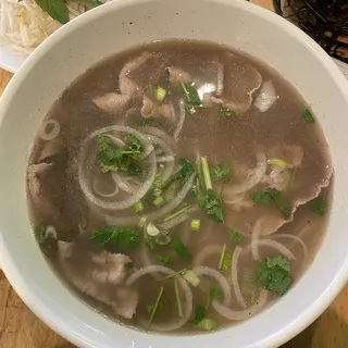 22. Rare Beef, Beef Soup with Rice Noodle