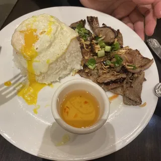 Grilled Pork with Rice Plate