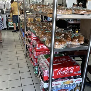 a variety of baked goods