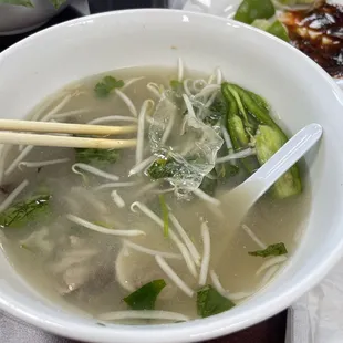 I had plastic in my phone bowl. I shared my meal with my nephew. Gross. I'm done.