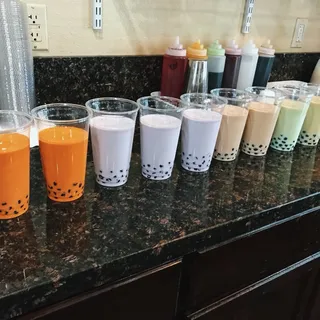 Honeydew Milk Tea