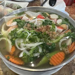 Seafood Combination Noodle Soup
