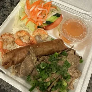 GRILLED MEAT RICE PLATE
