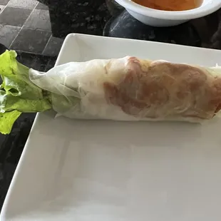 Grilled Pork Spring Roll