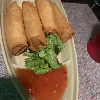 A14. Vegetarian Egg Rolls