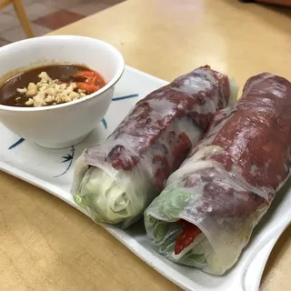 Grilled Pork Spring Roll