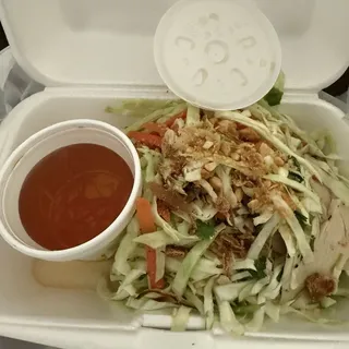 Porridge with Shredded Chicken Chao