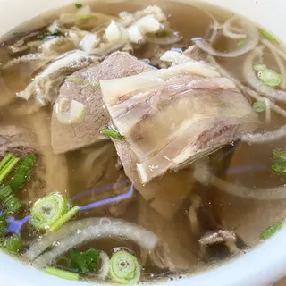 Rare Steak, Flank and Tripe Pho