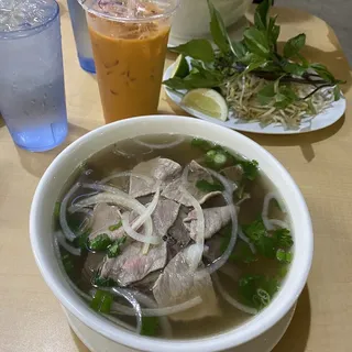P#9. Rare Steak and Brisket Pho