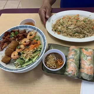 Grilled Shrimp and Beef Wrap