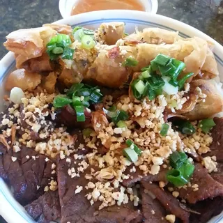 B4. Bun Cha Gio Bo Nuong