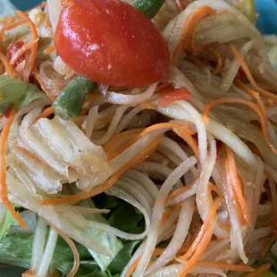 Laos Style Papaya Salad  So, good!!!