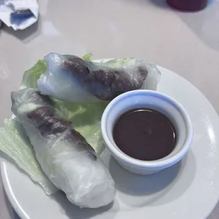 4A. Grilled Pork Spring Rolls