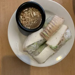 A4. Tofu Spring Rolls (2) (Gio Cuon Cgay)