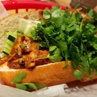 B2. Grilled Chicken Sandwich (Banh MI GA Nuong)