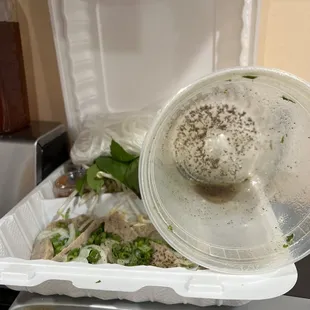 Black pepper in the Pho that I ordered &amp; tastes very bad!!!