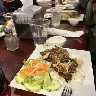 Lemon grass beef