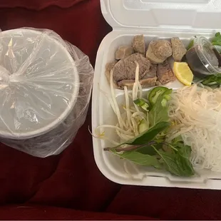 P.P5. Cooked Beef, and Meatball Pho/Ph Chn, B Vin